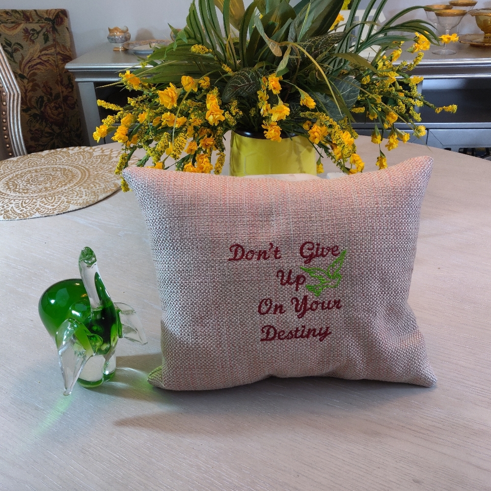 Inspirational Pillow